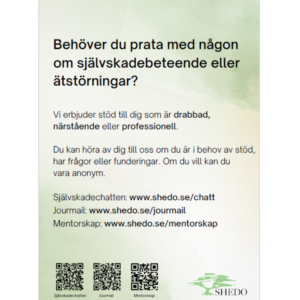 Affisch stödverksamhet
