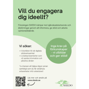 Affisch volontärskap